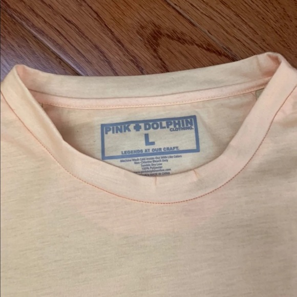 Pink Dolphin Yellow and Blue short sleeve - Picture 2 of 5